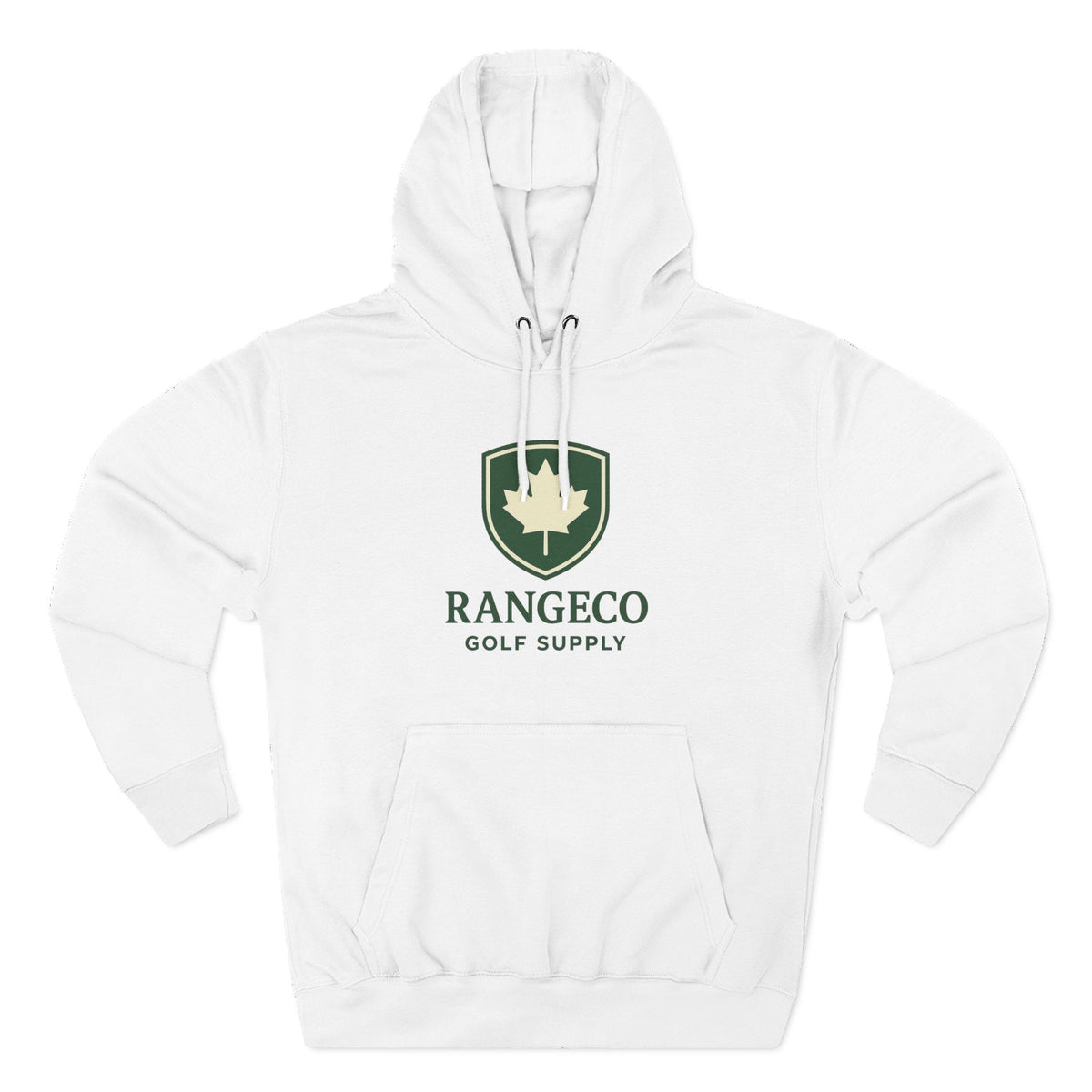 Three-Panel Fleece Hoodie
